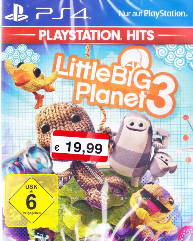 LittleBigPlanet 3: Day 1 Edition box art for Playstation 4